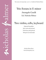 Trio Sonata in E minor P.O.D. cover